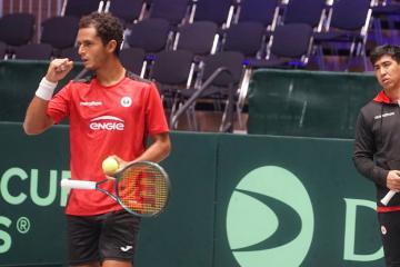 Perú cumplió un entrenamiento más en Alemania enfocado en la Copa Davis