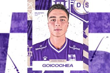Juan Pablo Goicochea fue presentado como nuevo refuerzo de Defensor Sporting