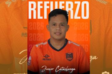 La U. César Vallejo refuerza su plantel con la incorporación de Junior Catashunga
