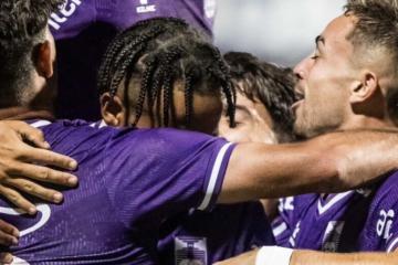Sin Goicochea, Defensor Sporting ganó a Cerro Largo y es líder del Apertura uruguayo