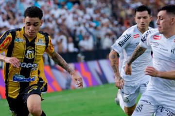 Novorizontino de Lora dio la sorpresa y eliminó a Santos del Campeonato Paulista