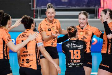 Osasco venció a Boston College y avanzó a semifinales del Sudamericano de Clubes de vóley