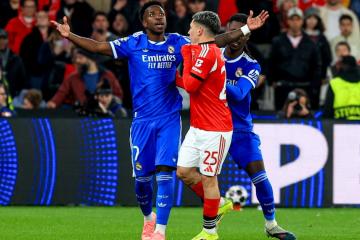 UEFA sancionó a Prestianni tras lo ocurrido con Vinicius