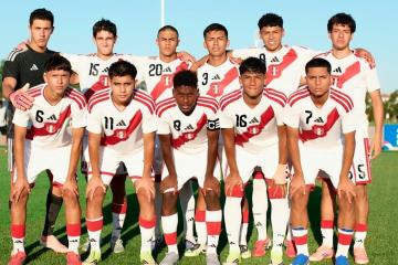 Perú U-17 empató sin goles ante Talleres en Torneo Jóvenes Promesas