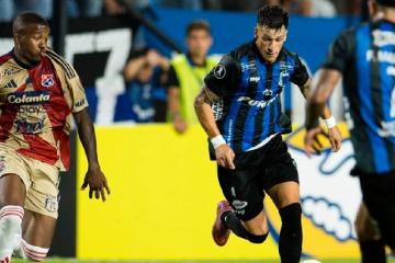 Independiente de Medellín sacó triunfazo ante Liverpool de Uruguay