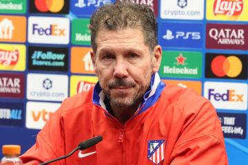 Simeone: "Plantearemos el partido como creemos que podemos hacer daño"