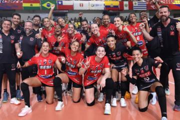 Sesi Volei venció a Alianza Lima y clasificó a la final del Sudamericano de Clubes de vóley
