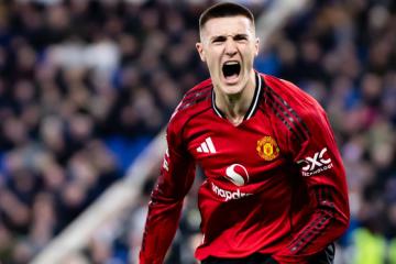 Manchester United venció por la mínima al Everton