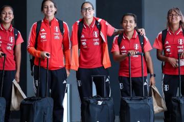 Selección femenina arribó al Cusco