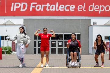 IPD rinde homenaje a deportistas nacionales por el Día Internacional de la Mujer