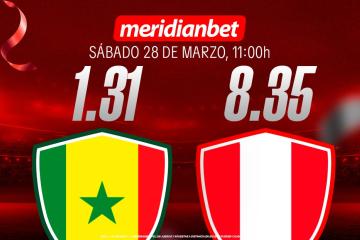 Senegal vs Perú: ¡Juega en los Amistosos Internacionales y viaja a la final de la Champions League gracias a Meridianbet y Kashio!