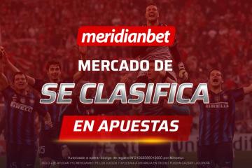 Mercado "Se clasifica": el método más inteligente para poder ganar en Champions League con Meridianbet