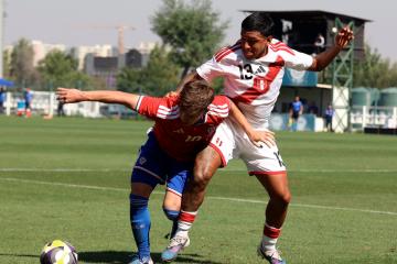 Perú U20 empató con Chile en cotejo que se llevó a cabo en el CAR José Sulantay