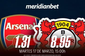 Arsenal vs Bayer Leverkusen: ¡Juega en la Champions League y viaja a la final en Budapest gracias a Meridianbet y Kashio!