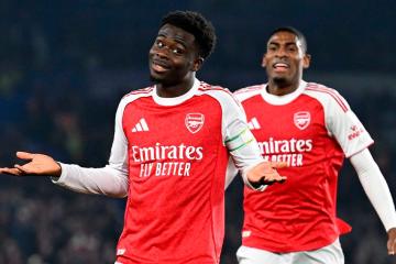 Arsenal venció a Brighton y estiró su ventaja en la cima de la Premier League