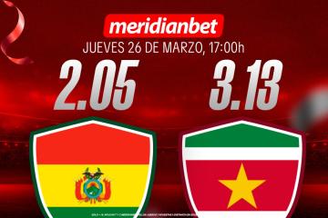 Bolivia vs Surinam: ¡Juega en el Repechaje Mundial 2026 y viaja a la final de la Champions League gracias a Meridianbet y Kashio!