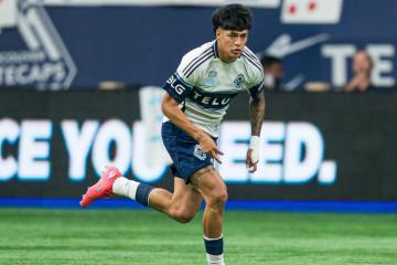 Kenji Cabrera ingresó en la caída de Vancouver Whitecaps