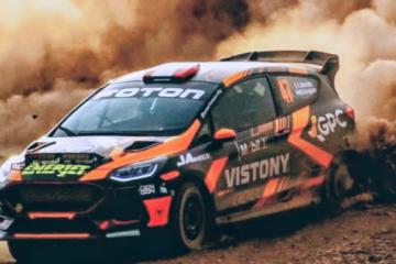 André Martínez arrancó ganando en el Rally Boulevard de Asia