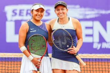 Romina Ccuno quedó subcampeona en dobles del W15 de Santiago