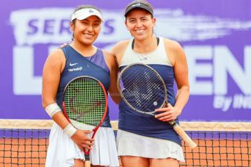 Romina Ccuno arrancó firme en Santiago II y avanzó a cuartos de final de dobles