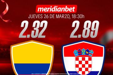 Colombia vs Croacia: ¡Juega en los Amistosos Internacionales y viaja a la final de la Champions League gracias a Meridianbet y Kashio!