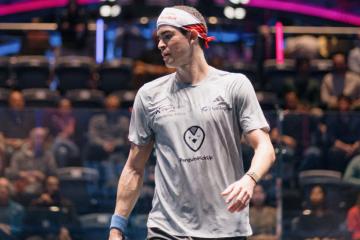Diego Elías inició con triunfo en el Optasia Championships 2026 de Squash