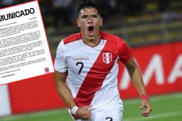 Sport Boys se pronunció sobre la inscripción de Yuriel Celi