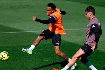 Éder Militao se recuperó y reaparecerá con el Real Madrid