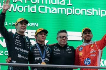 Antonelli consiguió su primer triunfo en el GP de China
