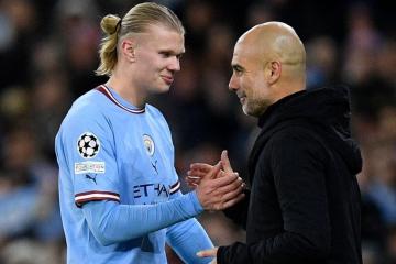 Guardiola: "Haaland se siente mucho mejor"