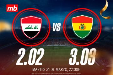 Irak vs Bolivia: ¡Juega en el Repechaje Mundial 2026 y viaja a la final de la Champions League gracias a Meridianbet y Kashio!