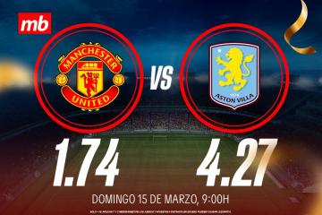 Manchester United vs Aston Villa: ¡Juega en la Premier League y viaja a la final de la Champions League gracias a Meridianbet y Kashio!