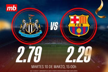 Newcastle vs Barcelona: ¡Juega en la Champions League y viaja a la final en Budapest gracias a Meridianbet y Kashio!