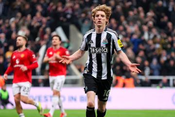 Newcastle venció al Manchester United y cortó su buena racha