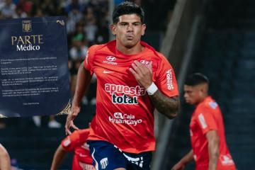 Alianza Lima confirmó lesión de Esteban Pavez