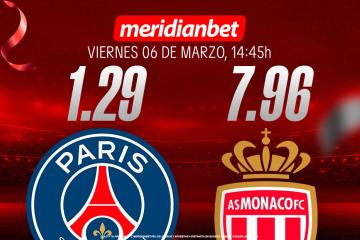 PSG vs Monaco: ¡Descarga la app de Meridianbet y gana una jugada gratis en la Ligue 1!