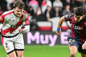 Rayo Vallecano salvó empate ante Levante