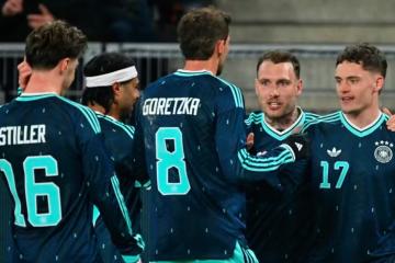 Lluvia de goles: Alemania se impuso 4-3 a Suiza