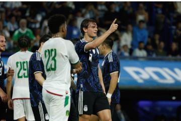 Argentina derrotó 2-1 a Mauritania en La Bombonera