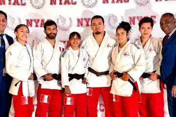 Judokas peruanos subieron al podio en New York
