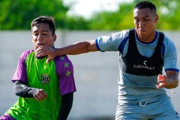 Alianza Atlético jugó amistoso para no perder ritmo