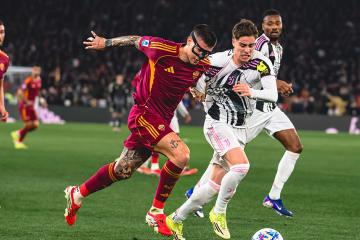 ¡Partidazo! Roma y Juventus empataron 3-3 por la Serie A