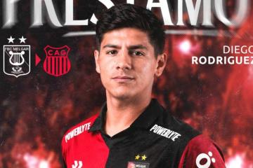 Melgar anunció el préstamo de Diego Rodríguez
