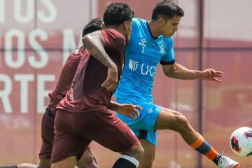 (FOTOS) Universitario empató 2-2 con César Vallejo en amistoso jugado en Campo Mar
