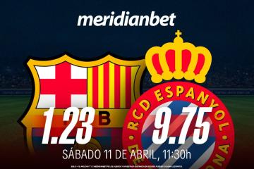 Barcelona vs. Espanyol: ¡Juega en La Liga y viaja a la final de la Champions League gracias a Meridianbet y Kashio!