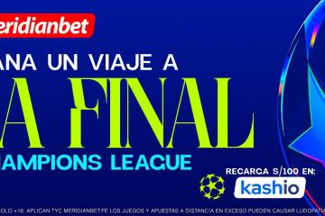 Aún estás a tiempo de vivir la final de la Champions en Budapest con Meridianbet &amp; Kashio