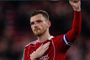 Andy Robertson anunció que dejará el Liverpool al final de la temporada.