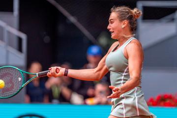 Aryna Sabalenka debutó con triunfo en Madrid