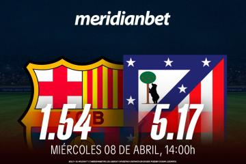 Barcelona vs. Atlético de Madrid: ¡Juega en la Champions y viaja a la final en Budapest con Meridianbet y Kashio!