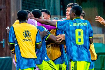 Colombia goleó 3-0 a Brasil y se metió a la final del Sudamericano Sub 17